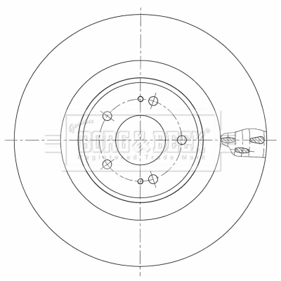 Brake Disc (BBD6100S)