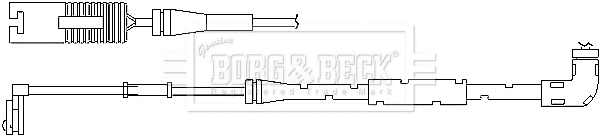 Warning Contact, brake pad wear (BWL3010)
