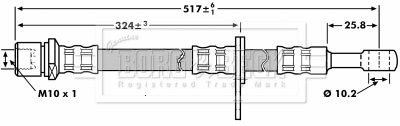 Brake Hose (BBH7203)