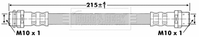 Brake Hose (BBH6723)