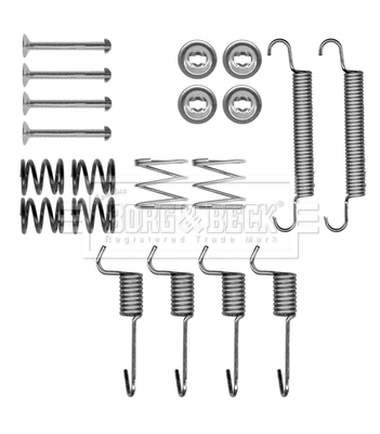 Accessory Kit, parking brake shoes (BBK6304)