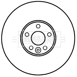 Brake Disc (BBD5960S)