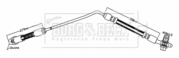 Brake Hose (BBH6925)