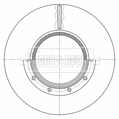 Brake Disc (BBD32623)