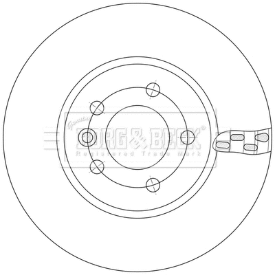 Brake Disc (BBD6254S)