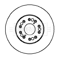 Brake Disc (BBD5707S)
