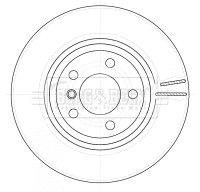 Brake Disc (BBD5135)