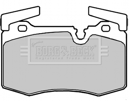 Brake Pad Set, disc brake (BBP2221)
