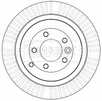 Brake Disc (BBD4533)