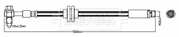 Brake Hose (BBH8711)