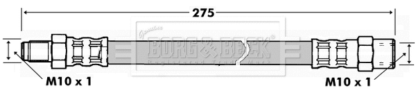 Brake Hose (BBH7296)