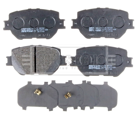 Brake Pad Set, disc brake (BBP2504)