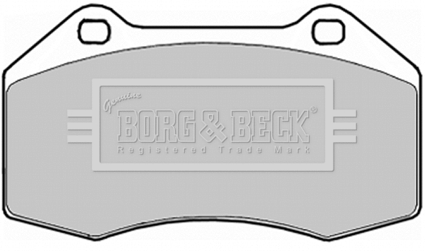 Brake Pad Set, disc brake (BBP1909)
