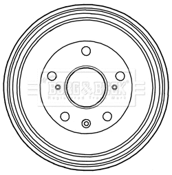 Brake Drum (BBR7220)