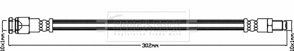 Brake Hose (BBH8196)