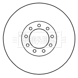 Brake Disc (BBD5952S)