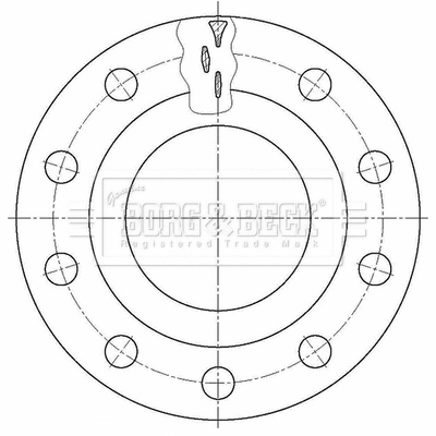 Brake Disc (BBD32661)