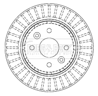 Brake Disc (BBD4442)