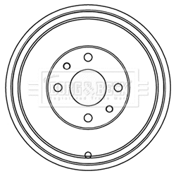 Brake Drum (BBR7218)