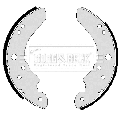 Brake Shoe Set (BBS6006)