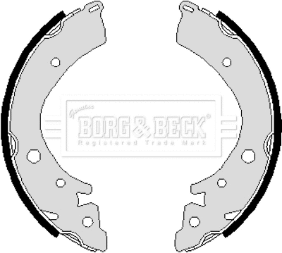 Brake Shoe Set (BBS6116)