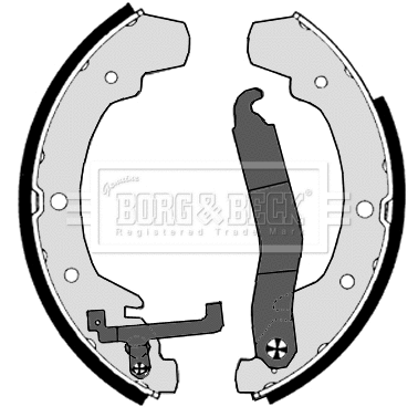 Brake Shoe Set (BBS6043)