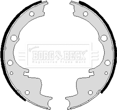 Brake Shoe Set (BBS6192)