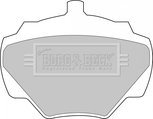 Brake Pad Set, disc brake (BBP1528)