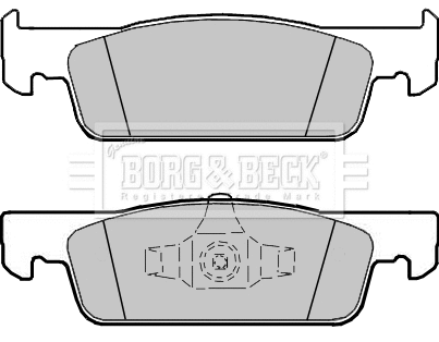 Brake Pad Set, disc brake (BBP2407)