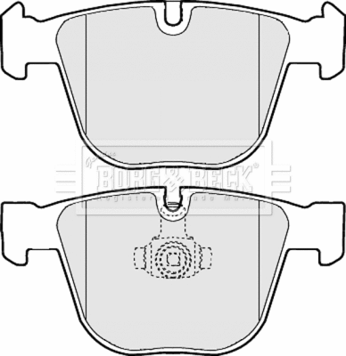 Brake Pad Set, disc brake (BBP1977)