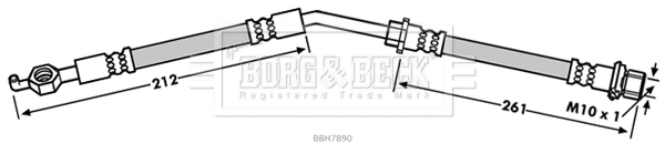 Brake Hose (BBH7890)
