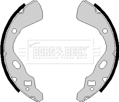 Brake Shoe Set (BBS6148)