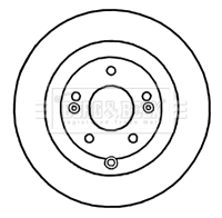 Brake Disc (BBD4672)