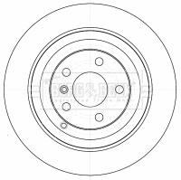 Brake Disc (BBD4541)
