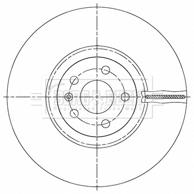 Brake Disc (BBD6165S)