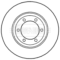 Brake Disc (BBD4642)