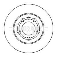 Brake Disc (BBD4274)