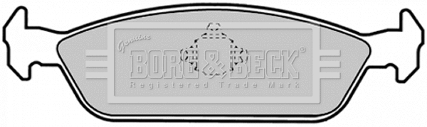 Brake Pad Set, disc brake (BBP1379)