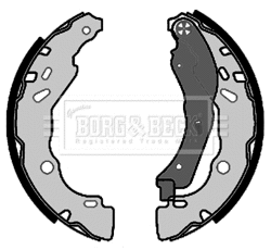 Brake Shoe Set (BBS6463)