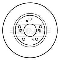 Brake Disc (BBD4660)