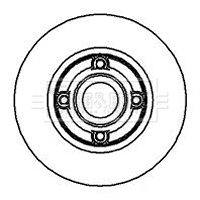 Brake Disc (BBD5889S)