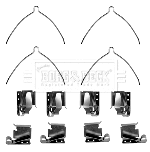 Accessory Kit, disc brake pad (BBK1454)