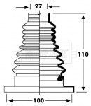 Bellow Kit, drive shaft (BCB2804)