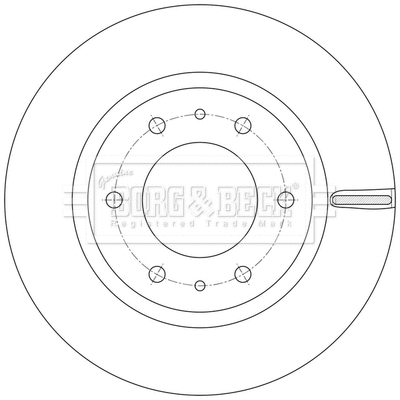 Brake Disc (BBD6256S)