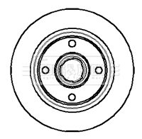 Brake Disc (BBD4934)