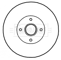 Brake Disc (BBD5897S)