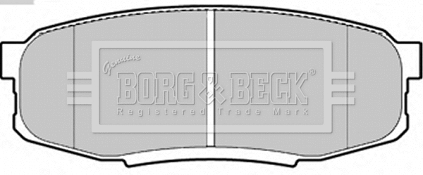 Brake Pad Set, disc brake (BBP2244)