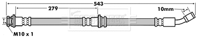 Brake Hose (BBH7162)