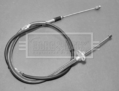 Cable Pull, parking brake (BKB1490)
