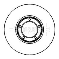 Brake Disc (BBD4870)